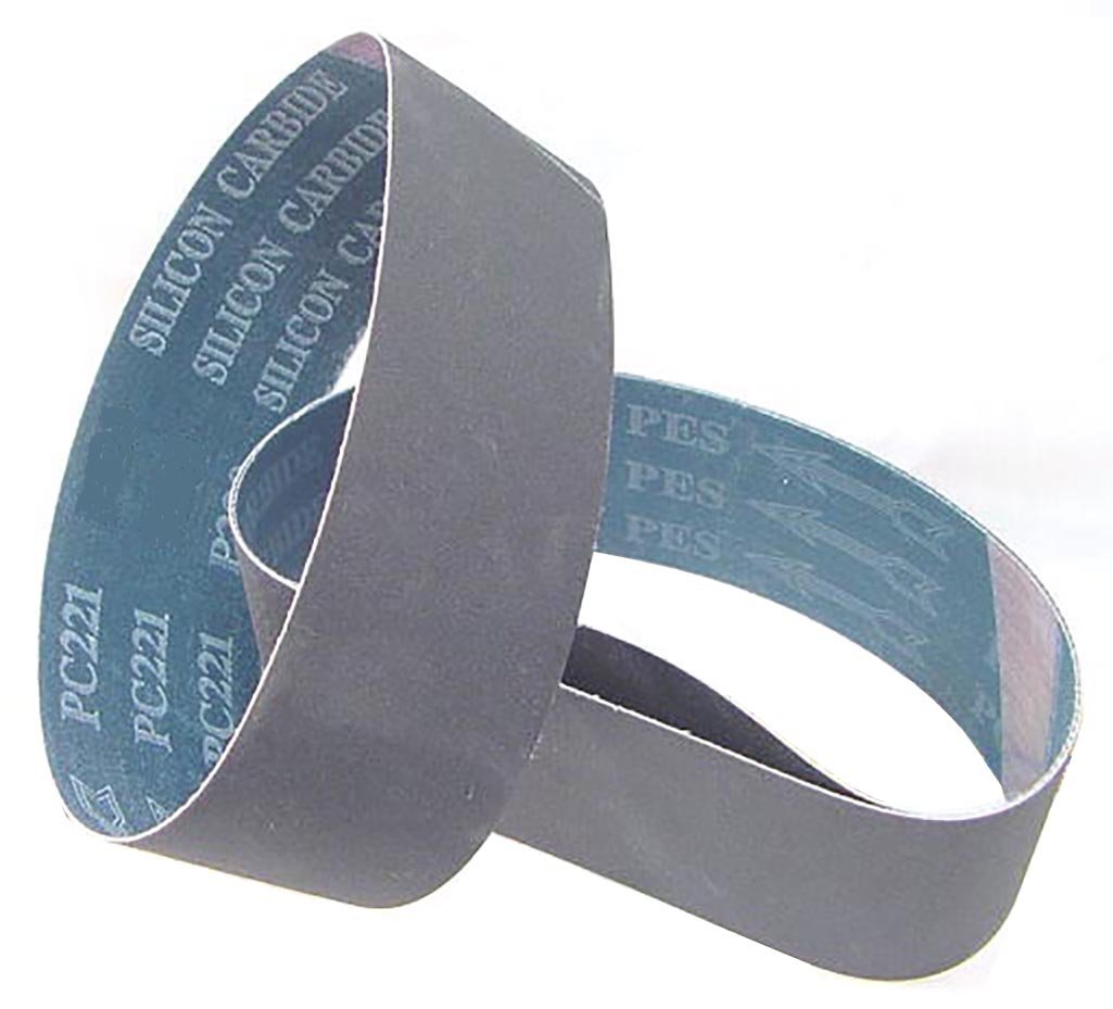 (3) 6" X 2 1/2" X 18 15/16" 320 Grit Silicon Carbide Lapidary Grinding