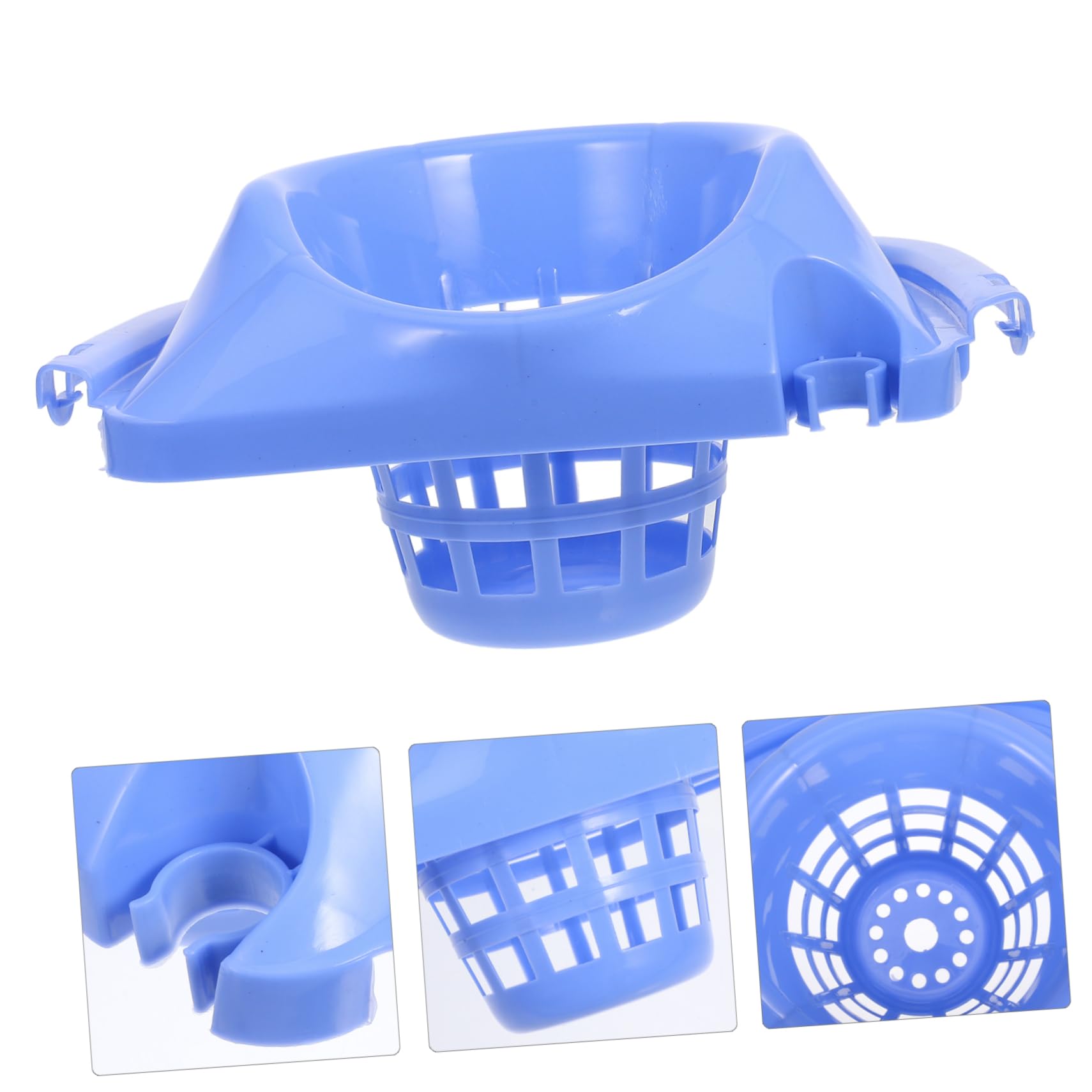2 Piezas Cesta Exprimidora para Cubeta De Fregona Limpieza Balde Mop con Accesorios para Cubos De Fregar Cesta del Cubo De La Fregona Trapeador Cubo De La Cesta El Plastico Azul