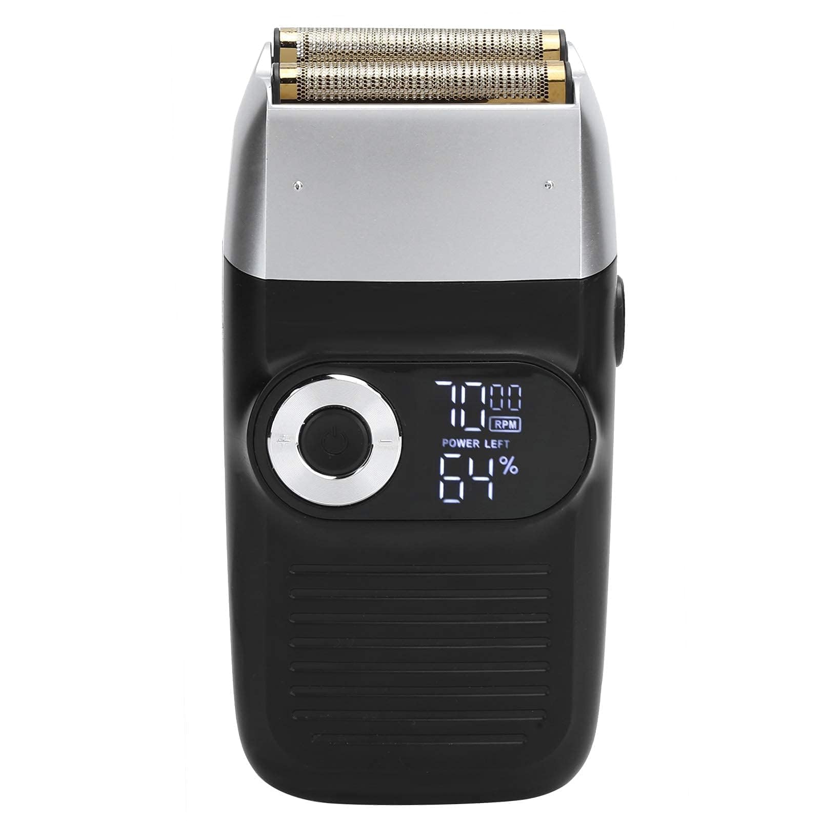 Yosoo Rasoir Électrique Homme Chauve, Coupe Barbe 2en1 USB LCD