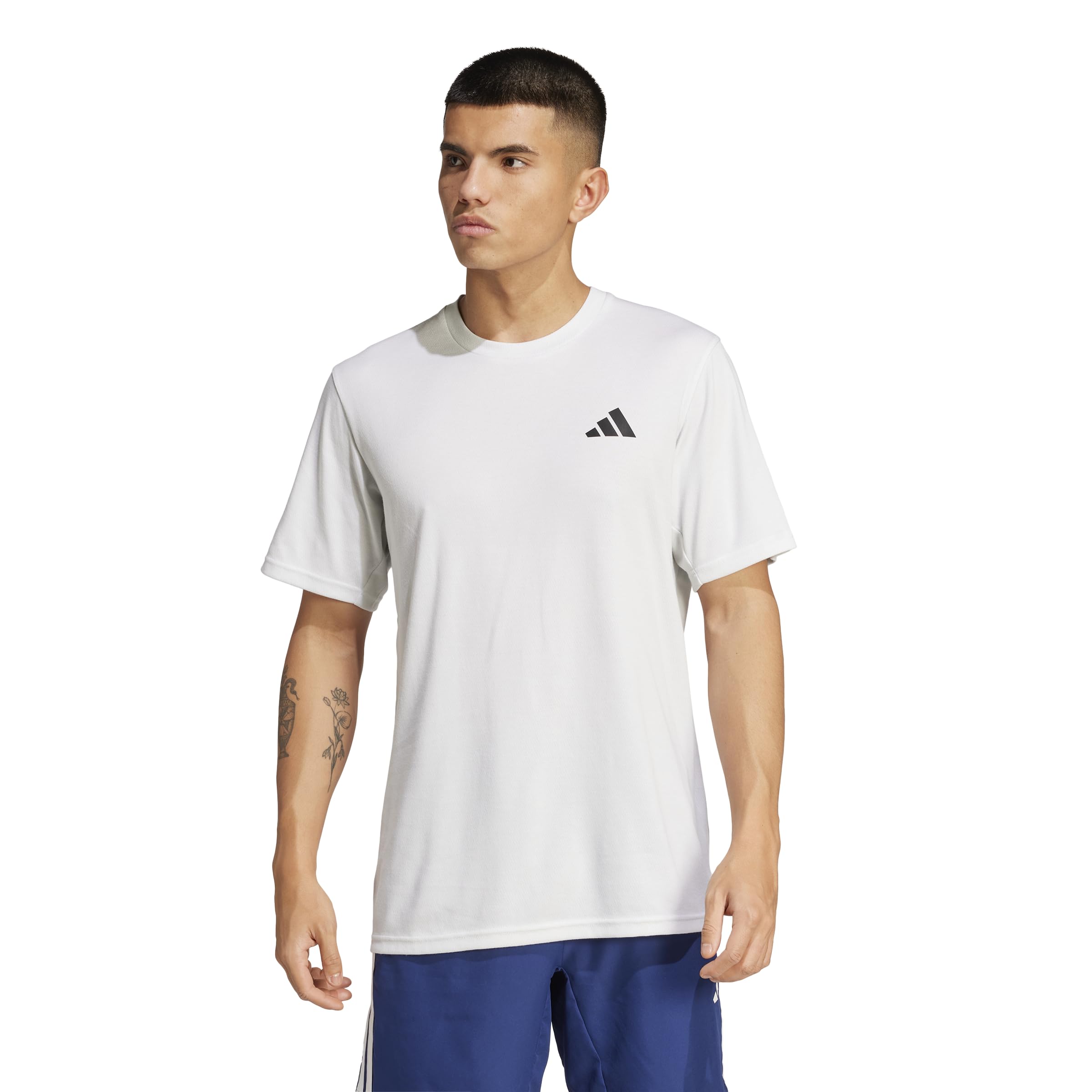 adidas Men's Train Essentials Feelready Novelty T-Shirt, White, XL