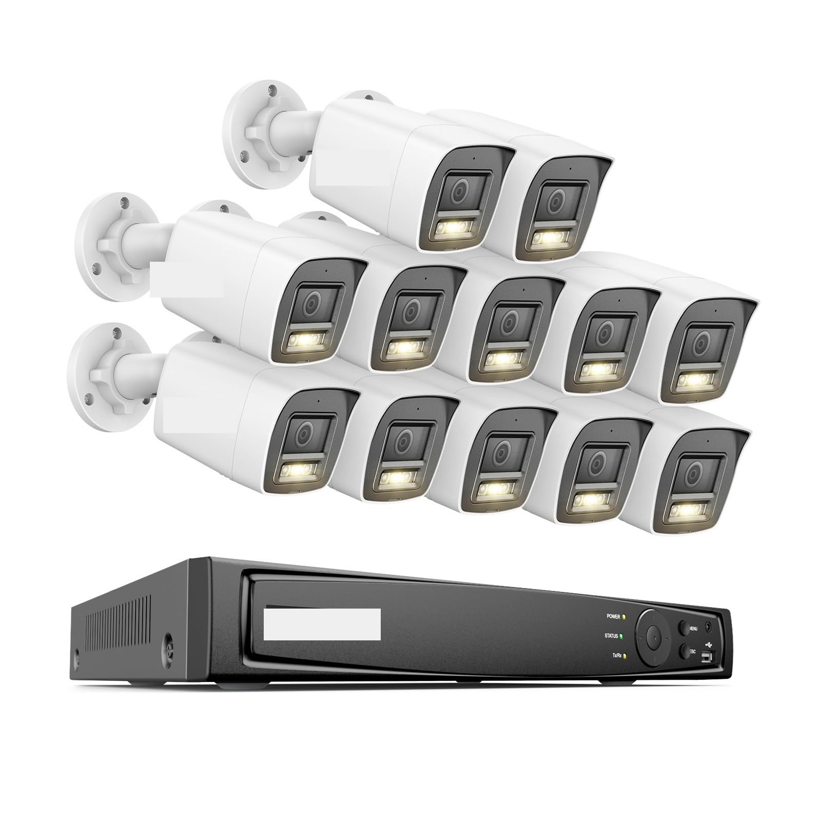 Kit de detección de peatones y vehículos con micrófono Dual 6K(None,Sky Blue)