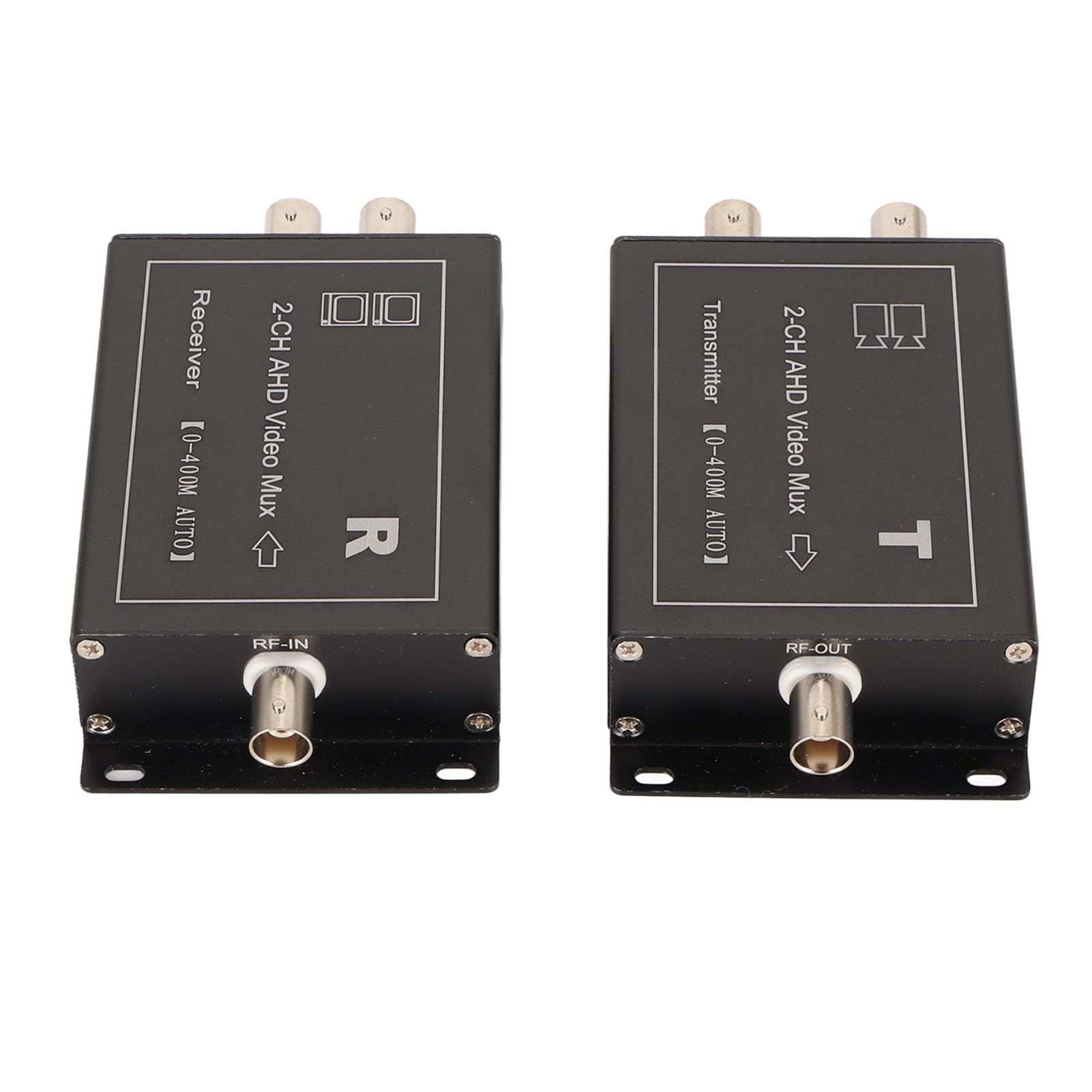 CHICIRIS AHD Video Multiplexer 2 Channel Plug and Play for Surveillance