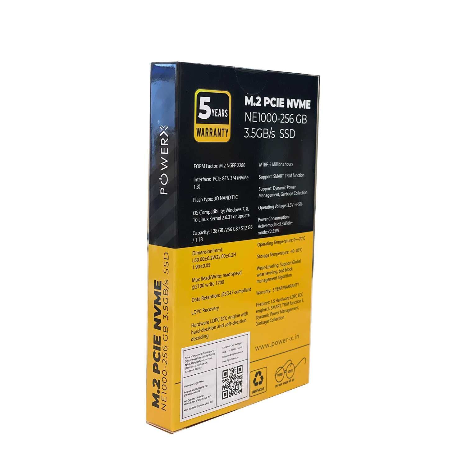 POWER X M.2 SSD - Fast Laptop & Desktop Storage -2