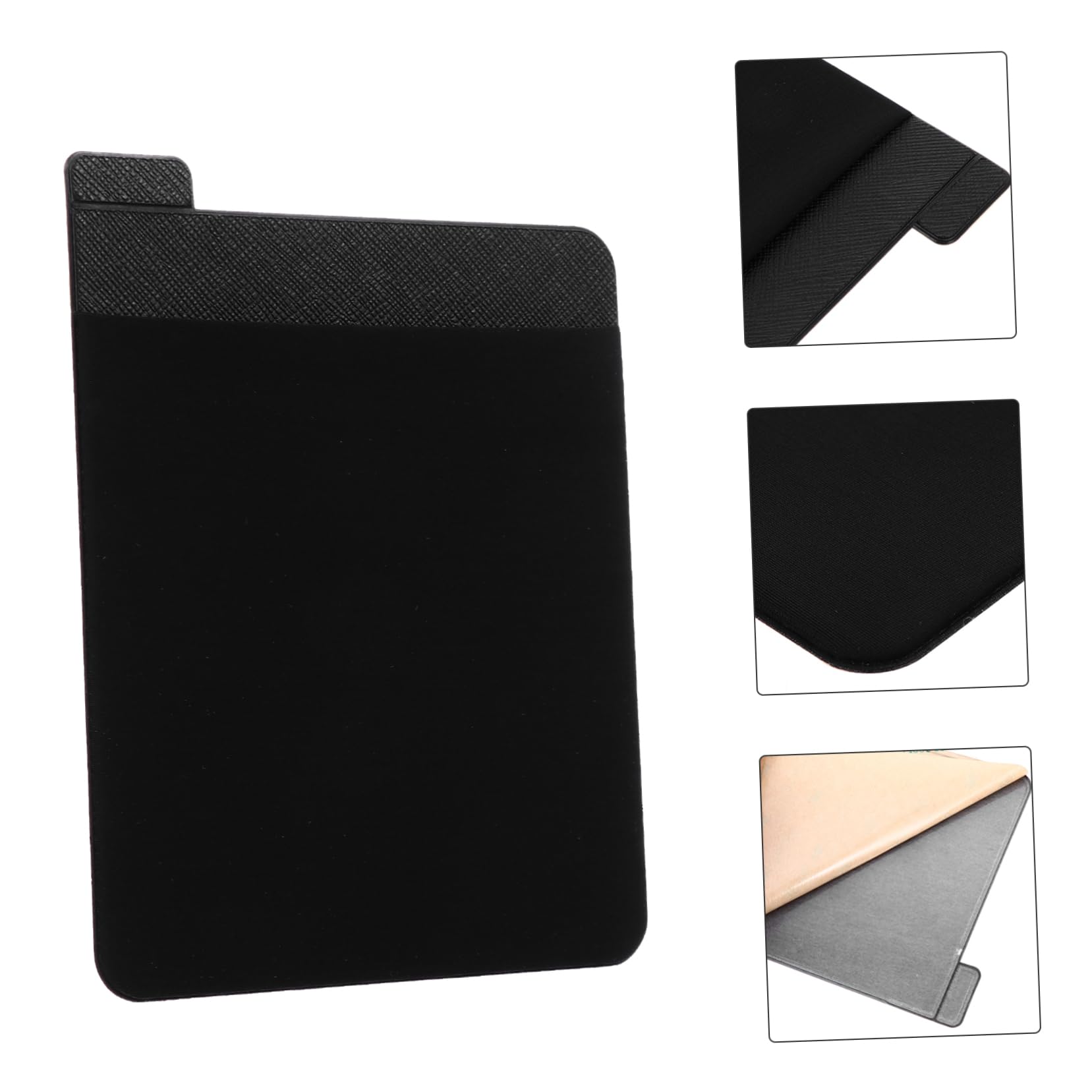 SHINEOFI Borsa Adesiva Per Laptop e Tablet Realizzata in Pelle Buona Qualità Elastico Per Contenere Accessori Come Mouse Wireless Custodie Per Disco Rigido Esterno e Borse Per Cuffie
