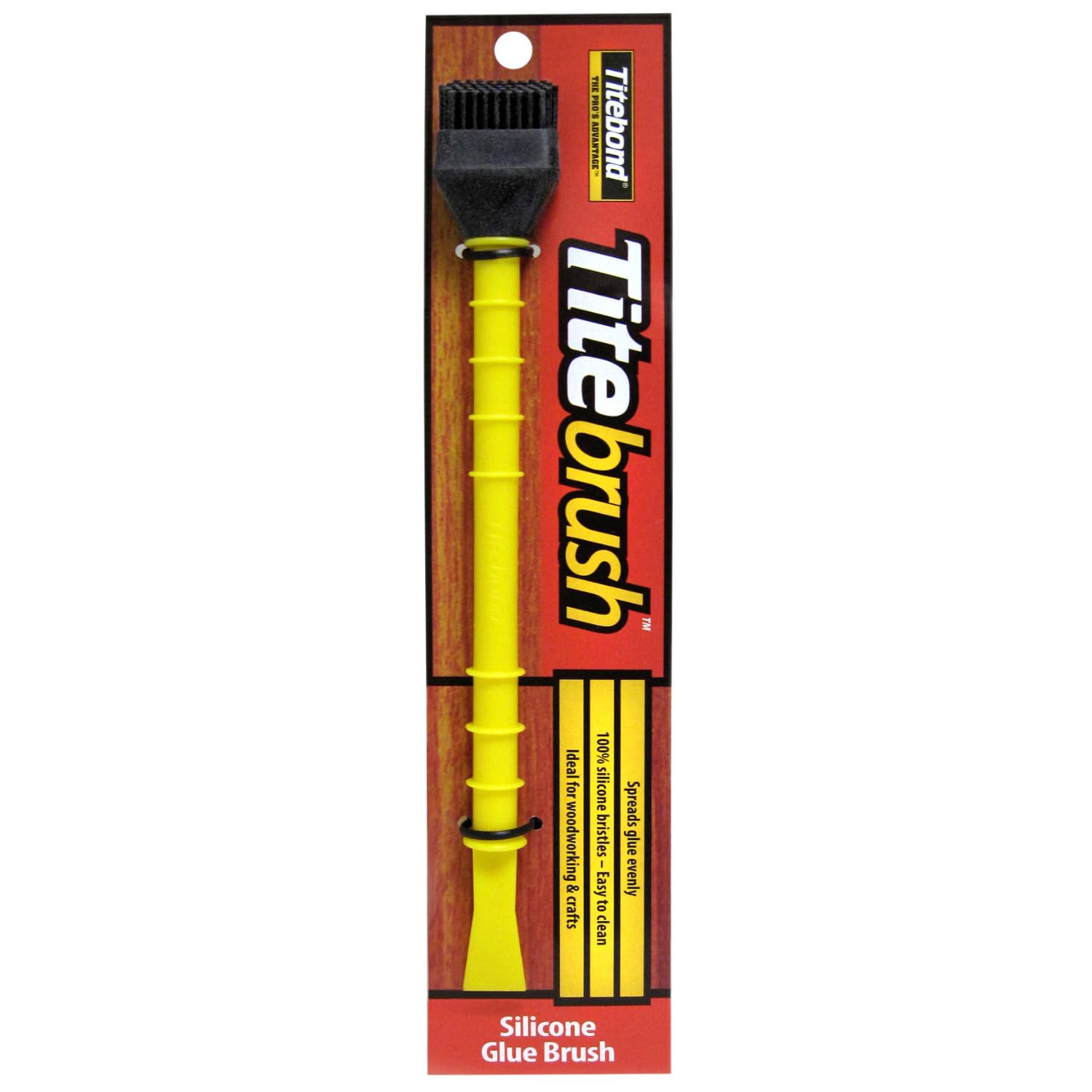 2 x Titebond II Premium 473 ml Holzleim wetterfest, Holzkleber für den Innen und Außenbereich + Titebrush Leimapplikator, Leimpinsel, schwarz