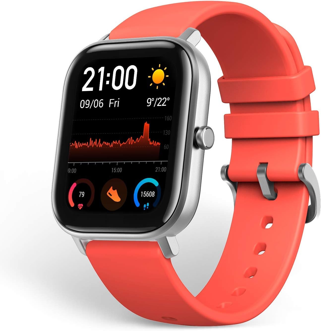 Huami Amazfit GTS Smart Watch(Vermillion Orange)