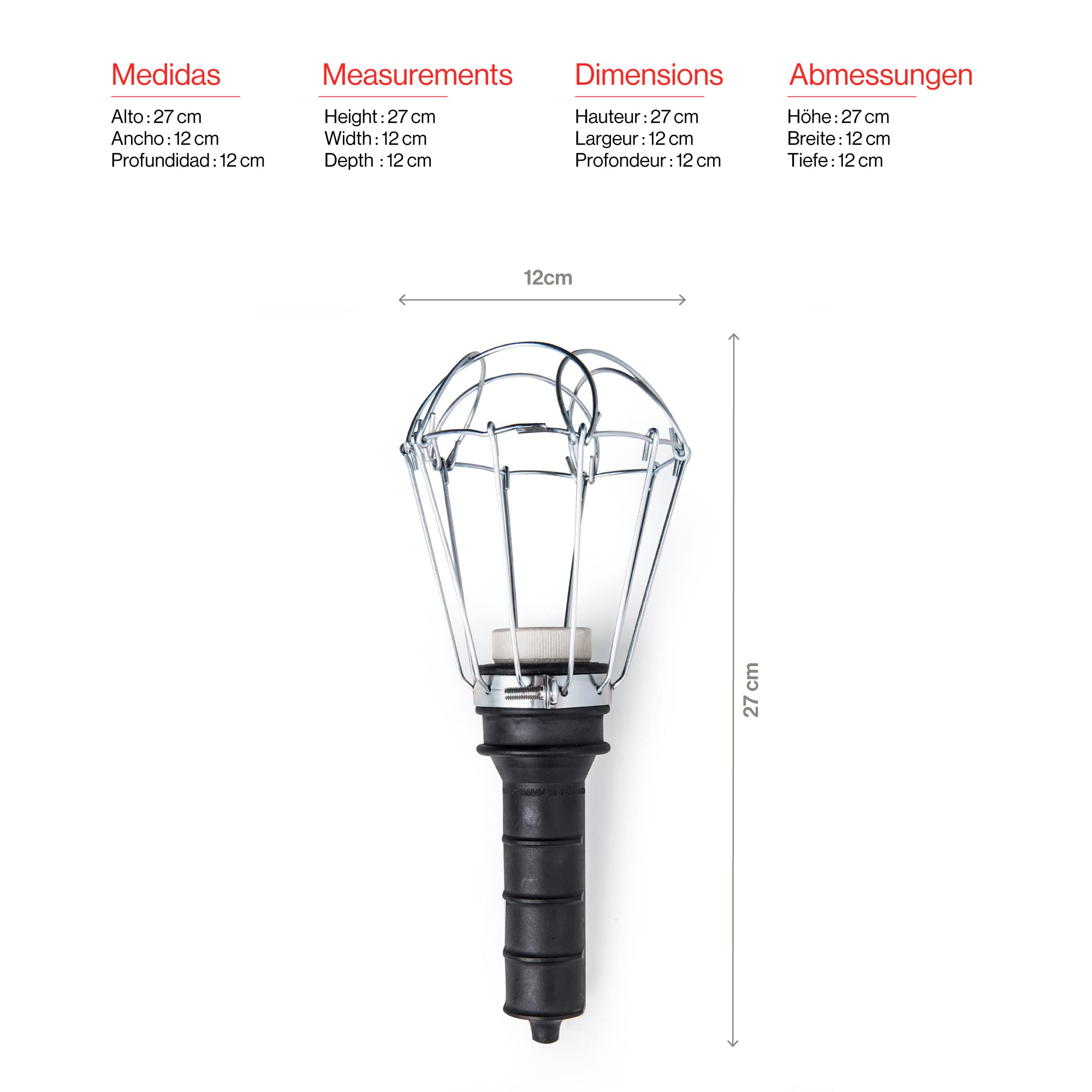 Famatel 2450 – lampa ręczna guma 100 W
