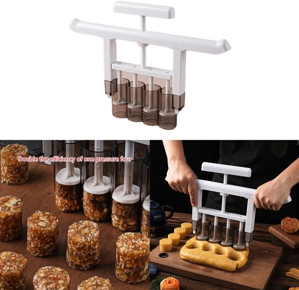 Mung Bean Cake Stuffing Machine Quantitative and Accurate Stuffing Dough Distribution Peach Cake Divider for Kitchen