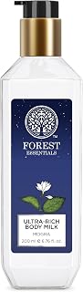Forest Essentials Ultra-Rich Body Milk Mogra | Ayurvedic Nourishing Body Lotion to Replenish Skin Moisture and Leave it Sm... Price In India