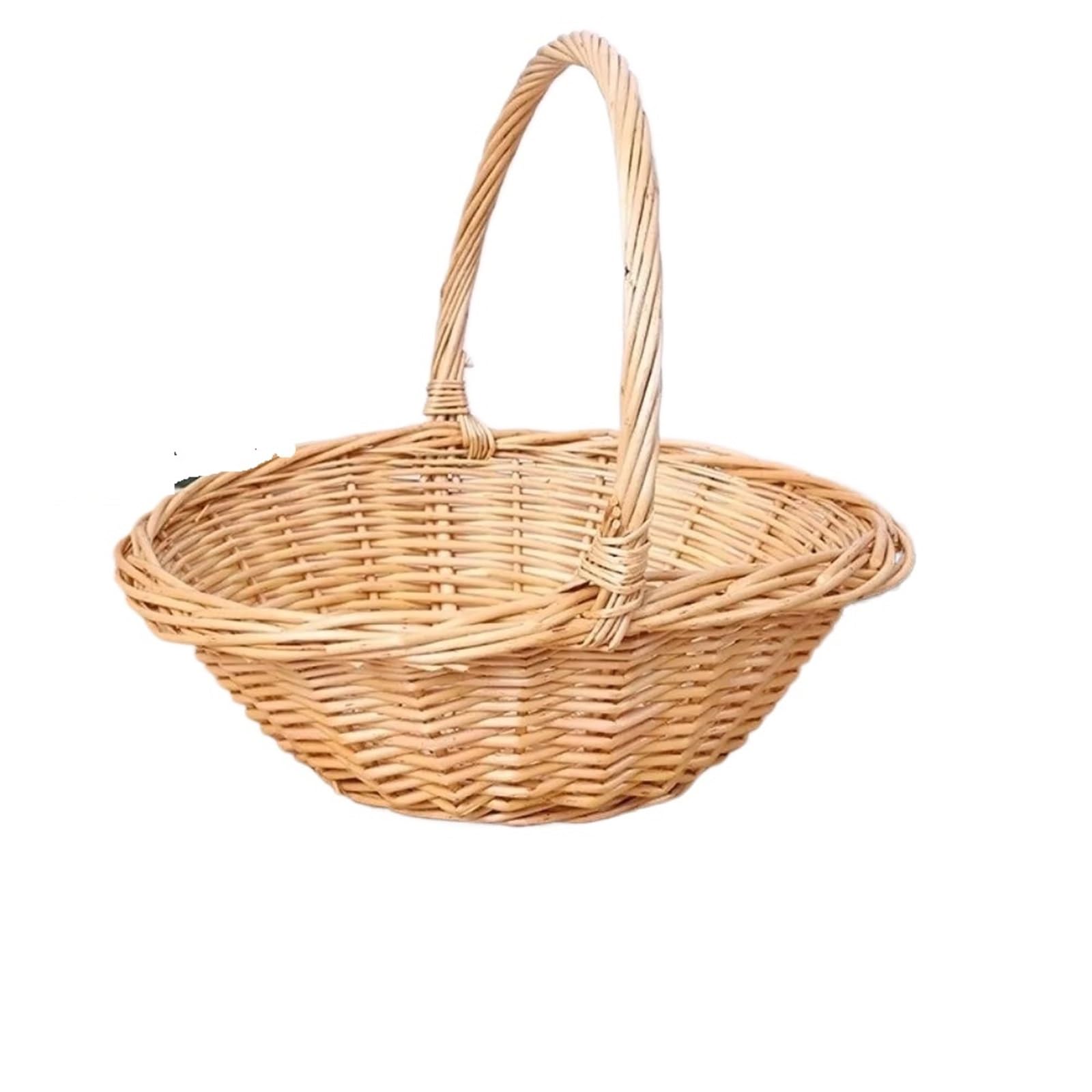 Handheld Rattan Woven Basket