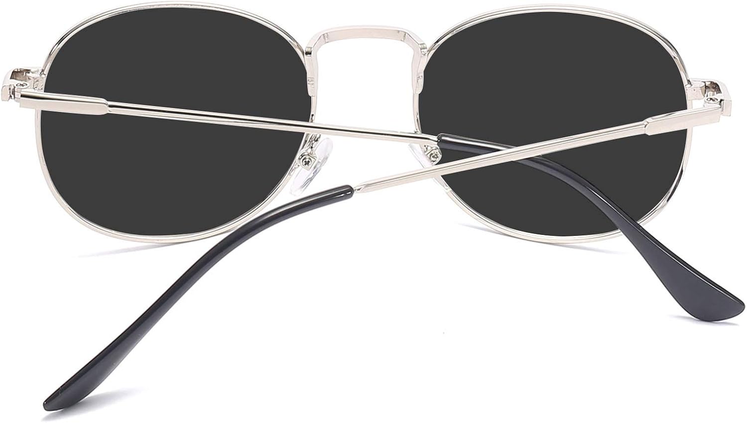 Retro Nearsighted Sunglasses Polarized Distance Glasses -1.50 Outdoor Driving Tinted Gray Myopia Glasses - Image 3