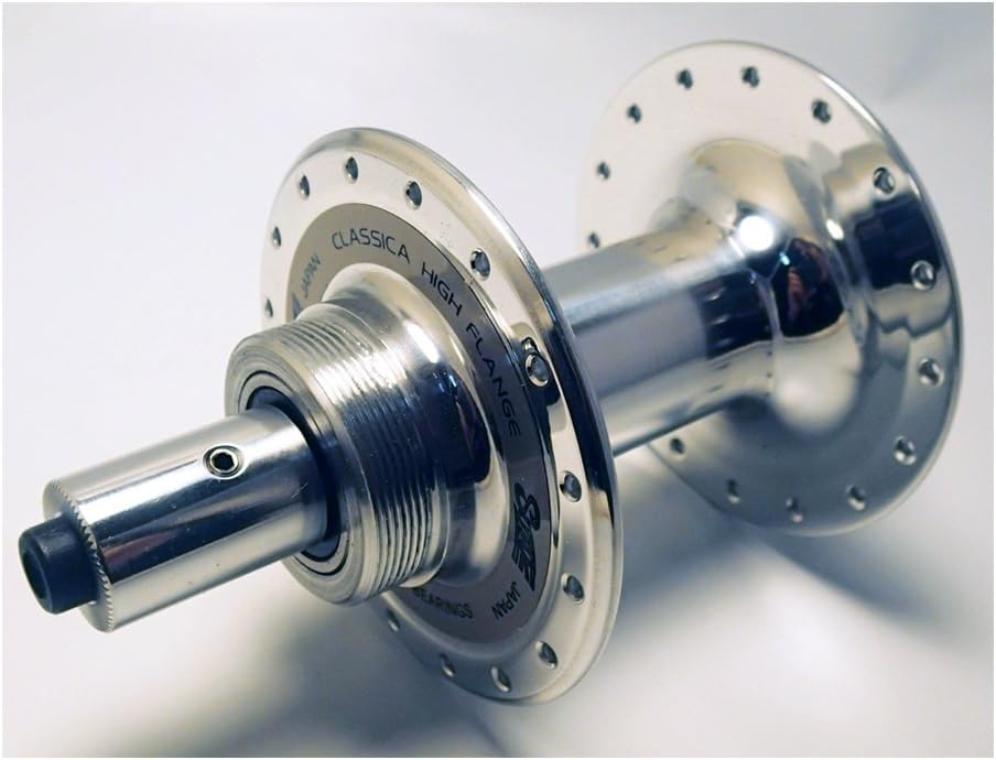 Suzue High Flange QR Road 5-7 Speed Rear 36H Hub Silver 126mm Sealed Bearing