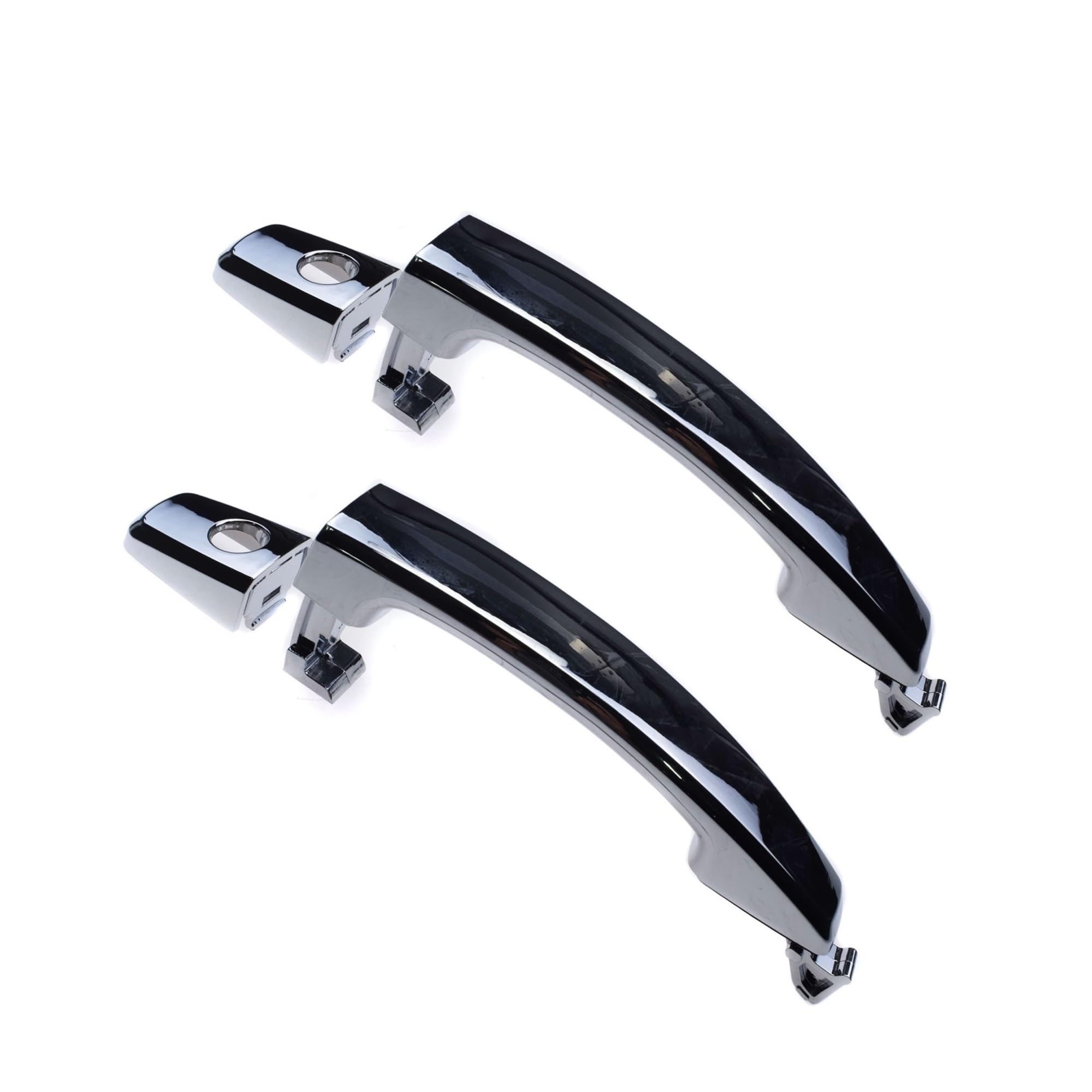 Drezzo Front Pair 2 Holes Car Exterior Door Handle For Chevrolet For Captiva For Sport For Aveo Front Rear Left Right Outer Outside Exterior Door Handle(Front Pair 2 Holes)