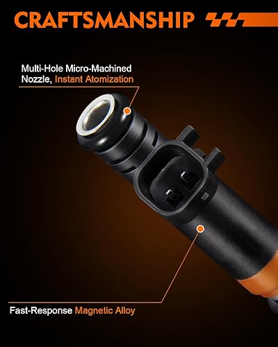 Miniatura 5 de Inyectores de combustible FJ460 4.2L V6 se adapta a Ford F150 1999-2003 F150 Heritage 2004, E150 2002-2003, E150 EonolineE150 Econoline Club