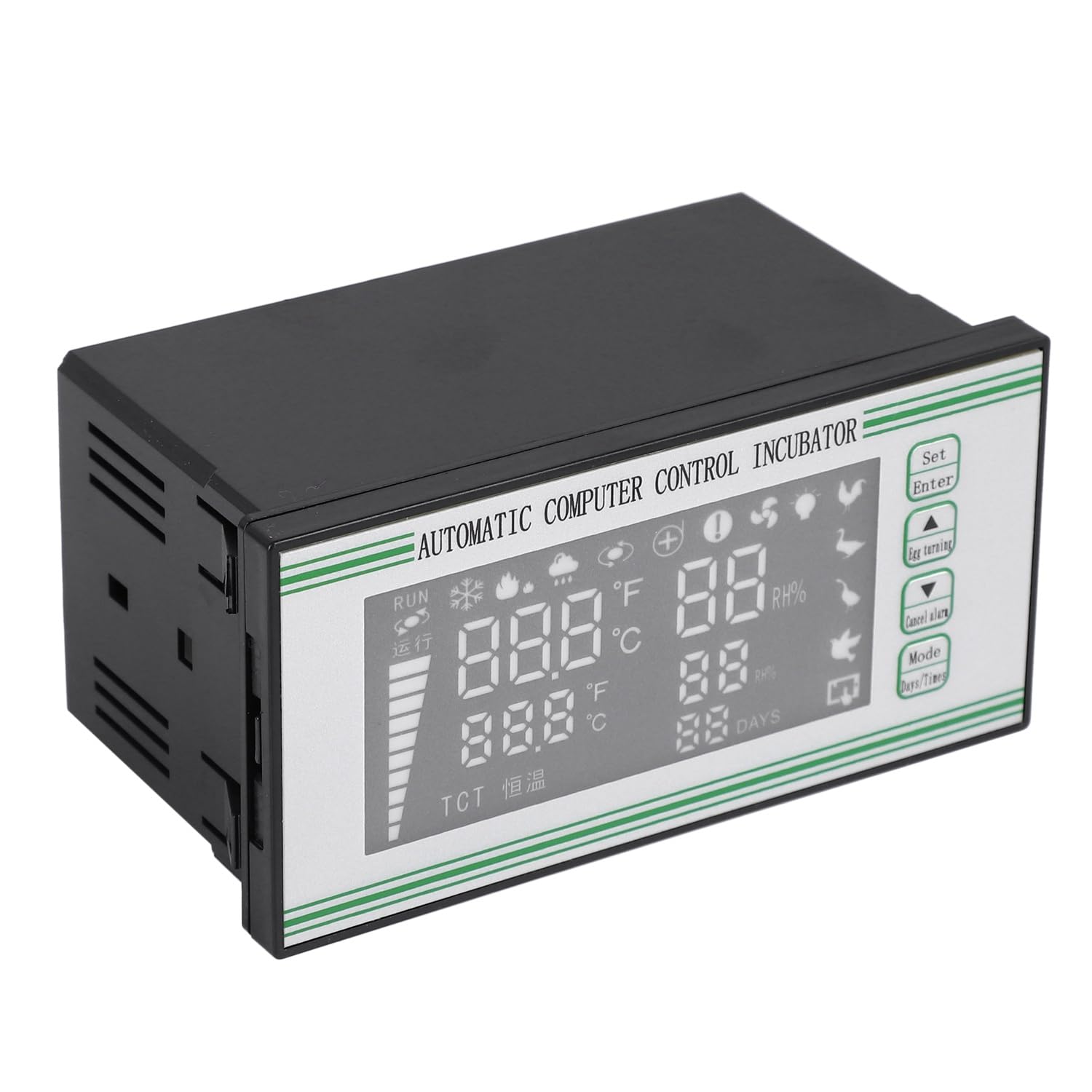 Kontroler Temperatury, Kontroler inkubatora jaj Xm-18S Termostat Higrostat Pełna automatyczna kontrola