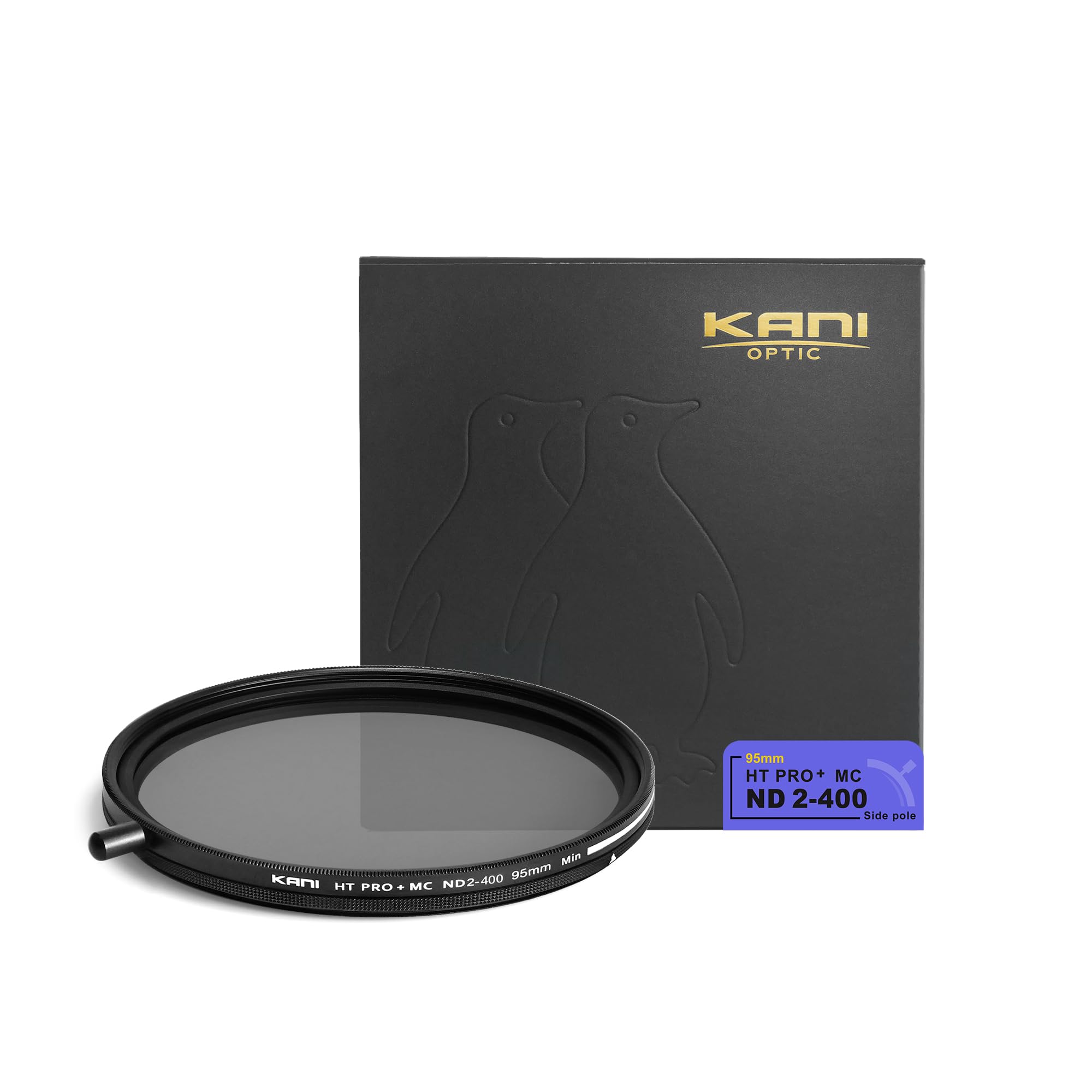 Amazon | KANI 95mm 可変NDフィルター HT PRO+ MC ND2-400 減光効果