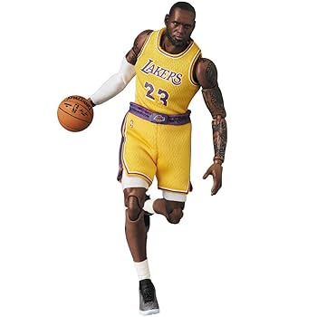 Amazon.co.jp: NBA L.A.レイカーズレブロンジェームズアクション