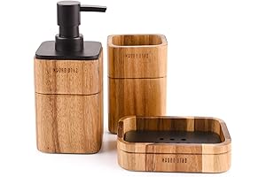 Teak Bathroom Accessory Set: Enhance Your Bathroom Aesthetic