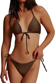 Camiseta para hombre de dos piezas con cintura alta dividida, elegante traje de baño monocolor, traje de baño sexy para mujer, ropa de playa de verano a la moda, tops multipack para hombre