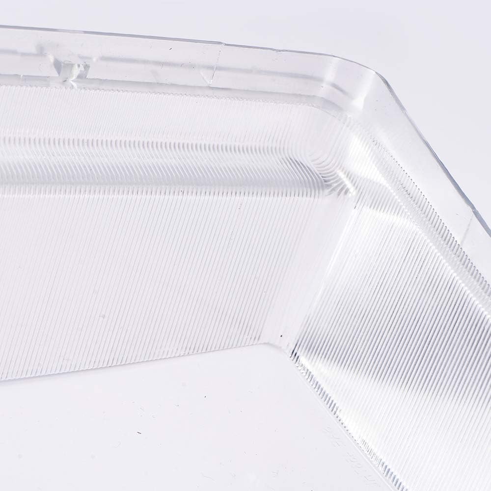 G-PLUS Front Headlight Lens Cover Compatible with Chevy Silverado 1500/2500HD/3500HD 2007 2008 2009 2010 2011 2012 2013 Clear Lens, Left & Right Side