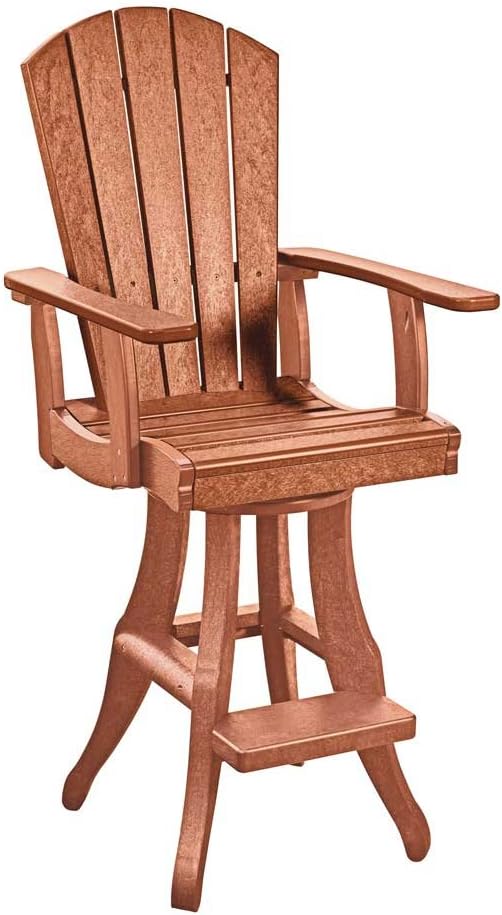 CR Plastic Generations Swivel Arm Pub Chair