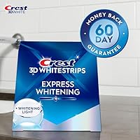 Vista 4 de Kit de tiras Crest 3D Whitestrips, blanco como la luz, blanqueamiento de dientes, 10