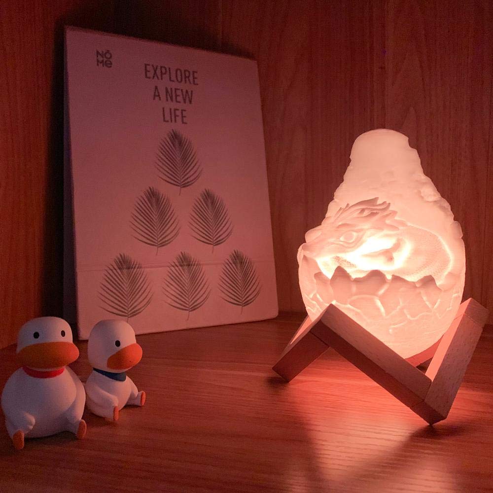 20cm Night Light As Gift for Night Lamp in Room Light Illusion Lamp