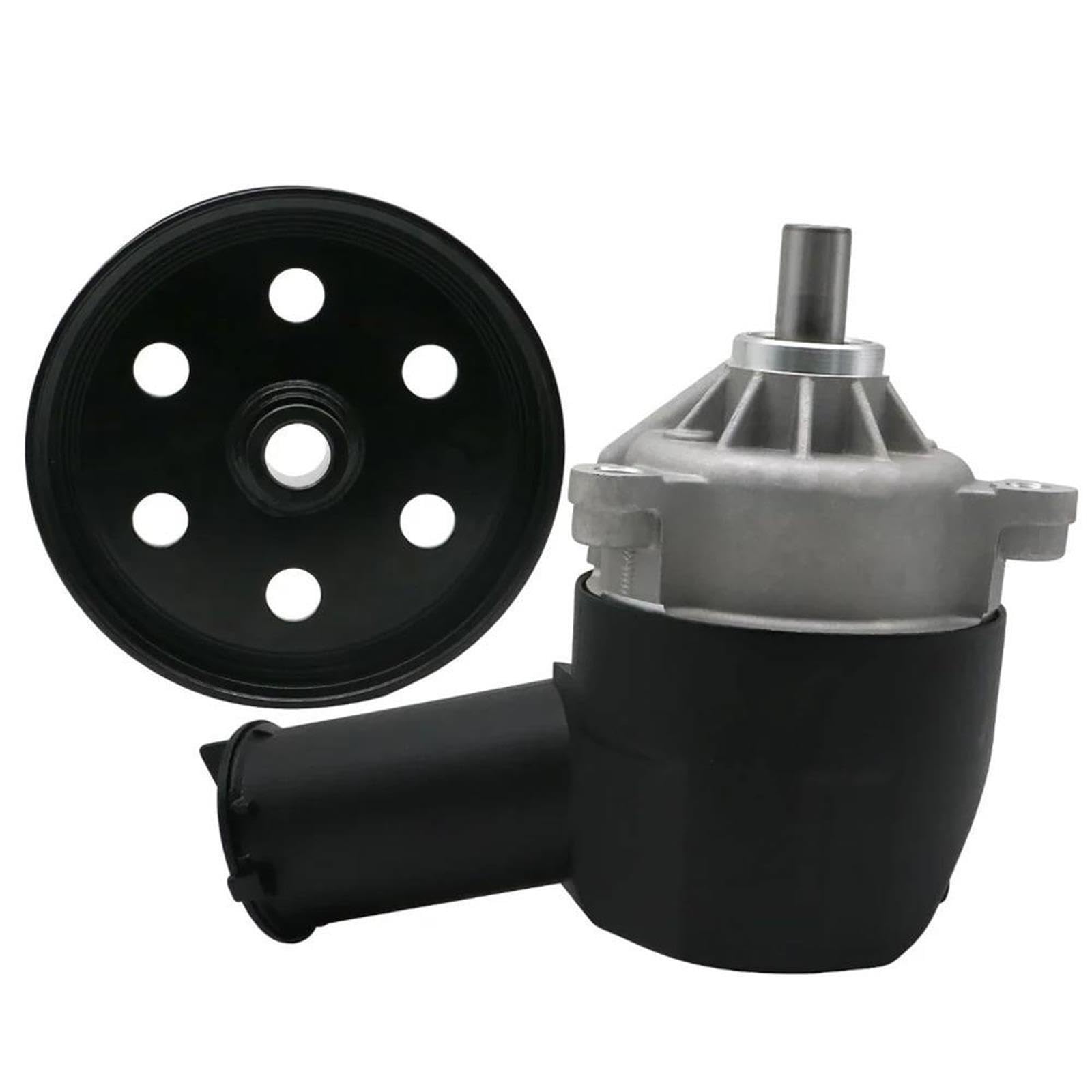DPGKITS 1PC pompa wspomagania układu kierowniczego z kołem pasowym i zespołem zbiornika kompatybilny z Fordem 90-97Bronco F-150 F-200 F-250 F-350 20-7272 207272F