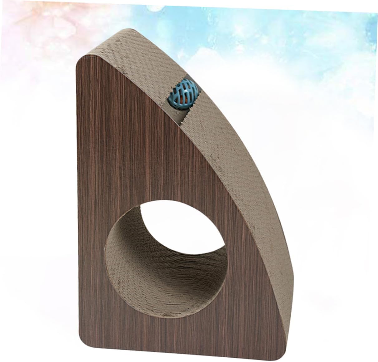 Creative Cat Scratching Board Durable Corrugated Paper Claw Grind Toy for Indoor Cats Space-Saving Design for Relaxation and Exercise