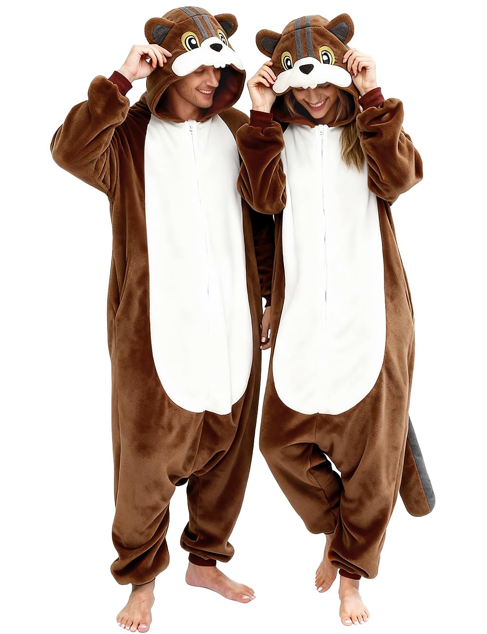 vavalad Adult Onesie Pajamas Halloween Costume Cosplay Onesie Women Men. (L)