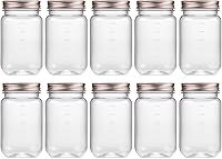 Vista 21 de Novelinks - Recipientes de plástico transparente (16 onzas)