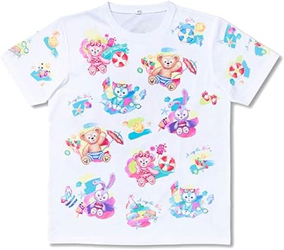 Amazon Co Jp ダッフィー の サニーファン 19 ｔシャツ ｓ ダッフィー シェリーメイ ジェラトーニ ステラルー 半袖 洋服 ディズニー シー限定 服 ファッション小物