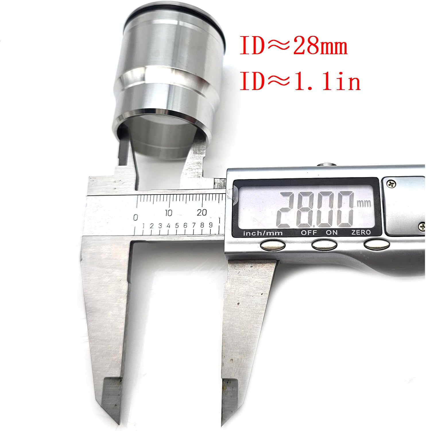 6PCS 3686961 3686883 3687210 Injector Sleeve Kit Cup Tube with Seal Compatible with Cummins ISX ISX15 QSX15 X15 Engine