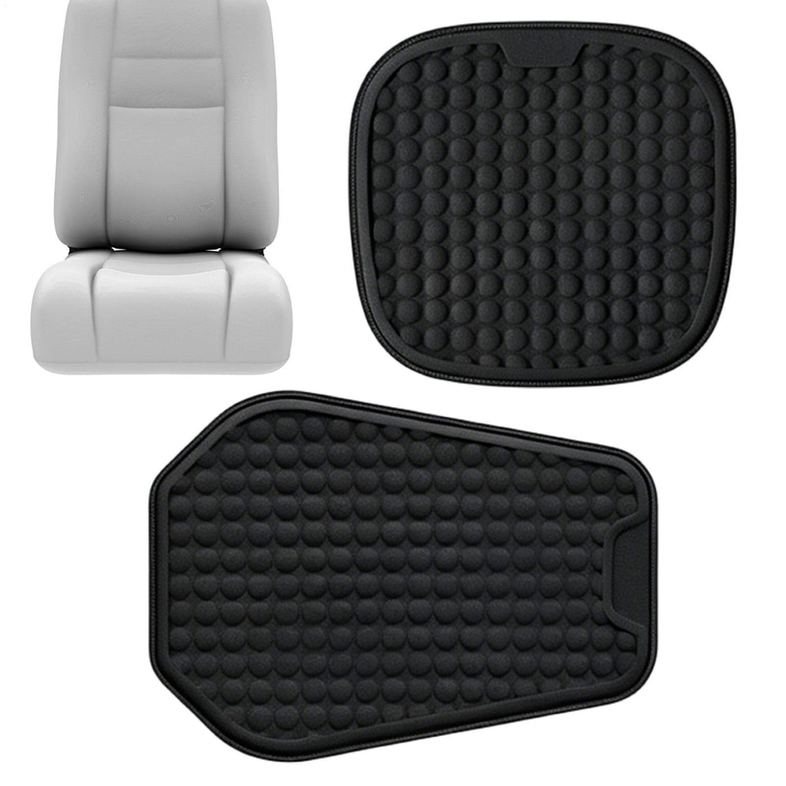 Cojín refrigerante de asiento de coche transpirable para clima cálido 8