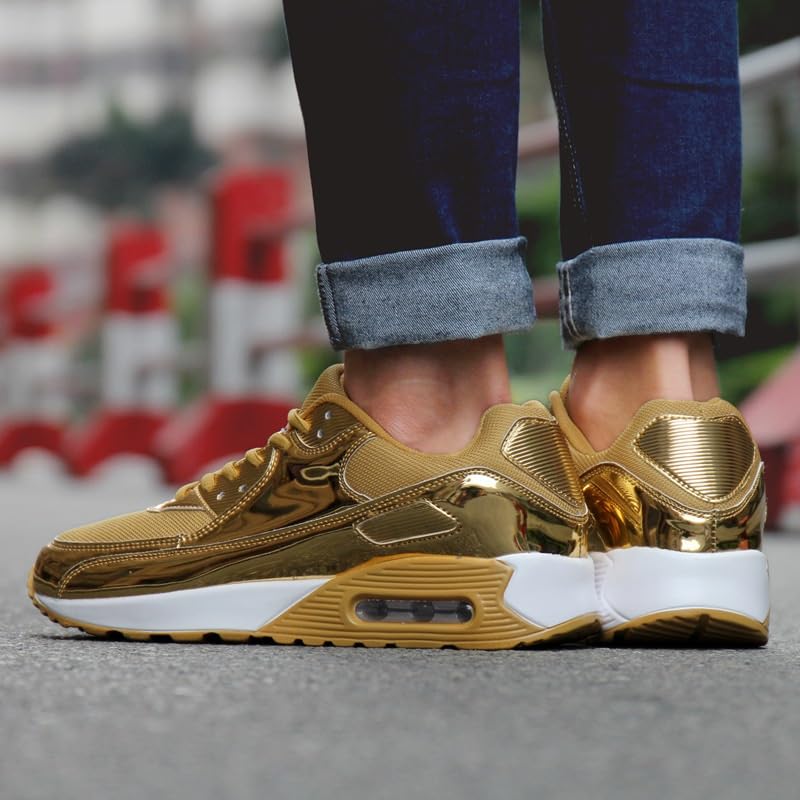 Women's Wedge Platform Sneakers Fashion Ladies Lace Up Hidden High Heel Lightweight Walking Shoes Comfort Non Slip Athletic Running Sports Shoes for Outdoor Climbing Hiking3