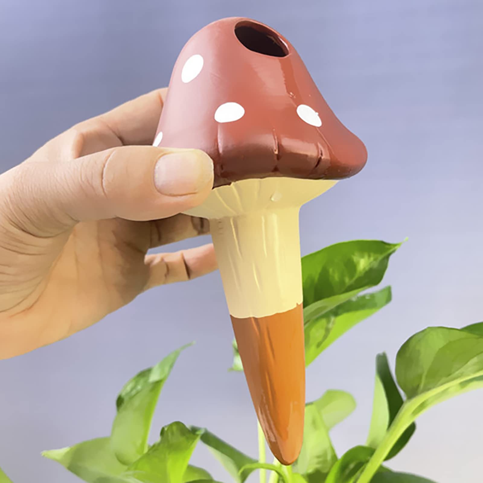 Oyas à Planter en Terre Cuite, Arrosage Automatique Goutte à Goutte, Lot de 4 Globes d'arrosage pour Plantes Intérieur et Extérieur de Jardin, Un Indispensable pour Passionnés de Jardinage #4