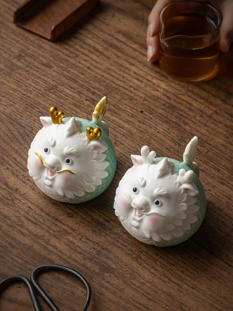 Amazon.co.jp: 龍の置物 かわいい 龍 干支 辰年 開運グッズ インテリア