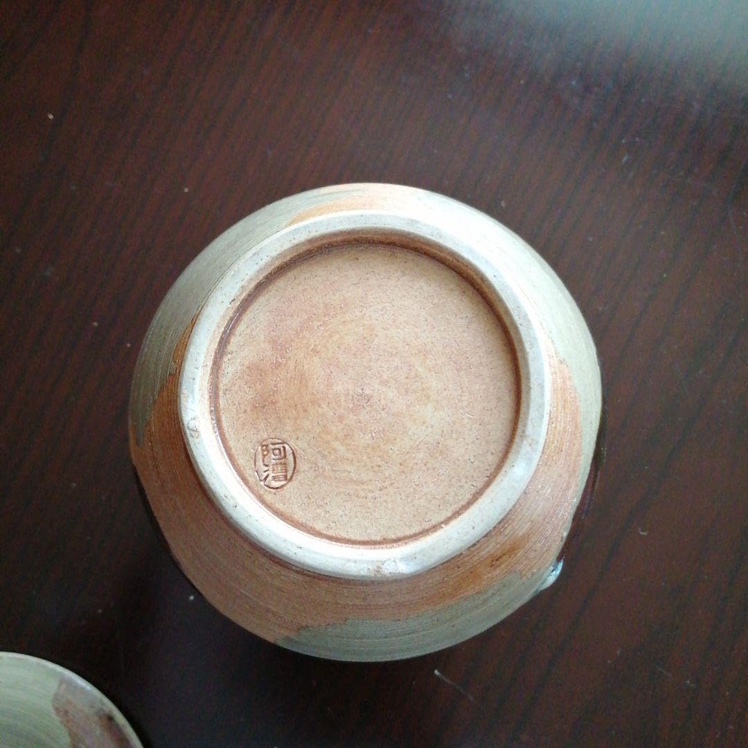 Amazon.co.jp: 阿漕焼 水指 13cm : おもちゃ