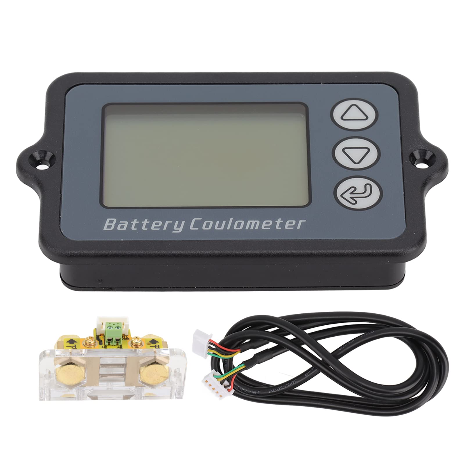 VA9910 3,5-Zoll-Batteriemonitor – LCD-Display, 8-120 V, 0-200 A, Coulomb-Meter Mit Alarm Für Wohnmobil, E-Auto & PV