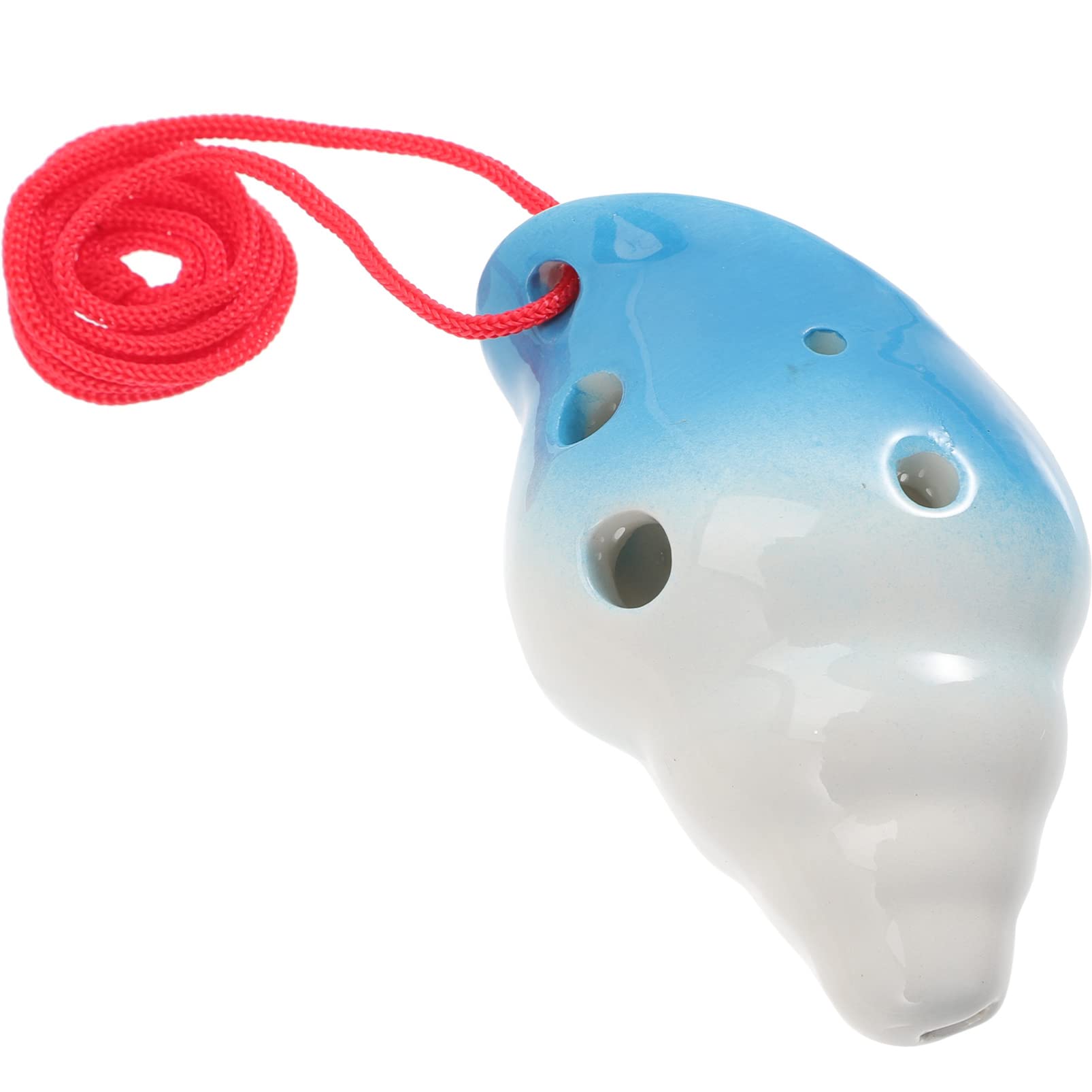 Holibanna Ocarina Conch Shape Beginner Wind Instrument Lightweight and Portable Music Instrument for Students Unique Design for Travel and Random Color