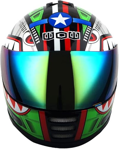 Miniatura 7 de 1Storm - Casco integral para motocicleta para niños, bicicleta urbana, go-kart, karting, BMX, MX B15