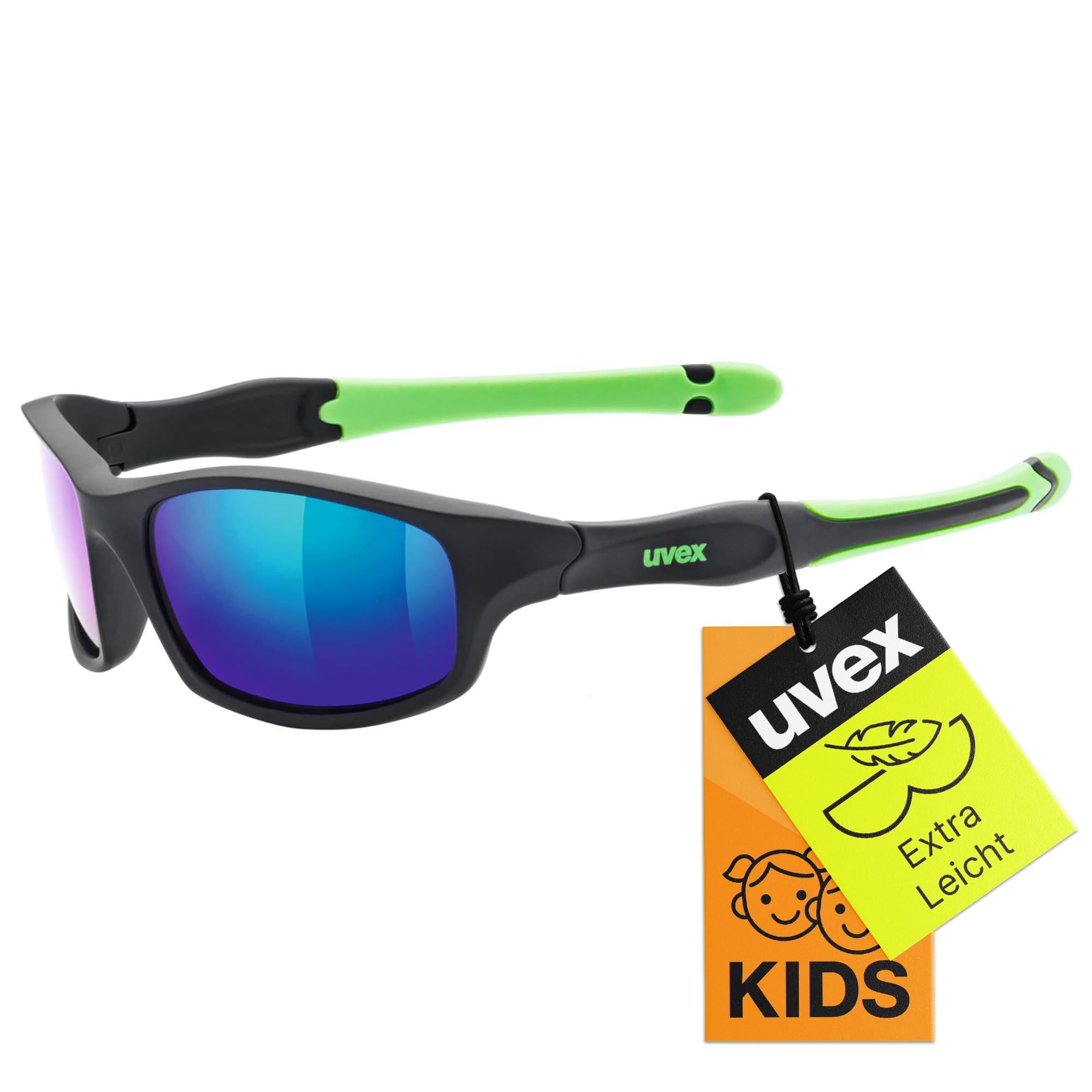 uvex sportstyle 507 - Sonnenbrille für Kinder - 100% UVA-, -B, - C Schutz - inkl. Kopfband