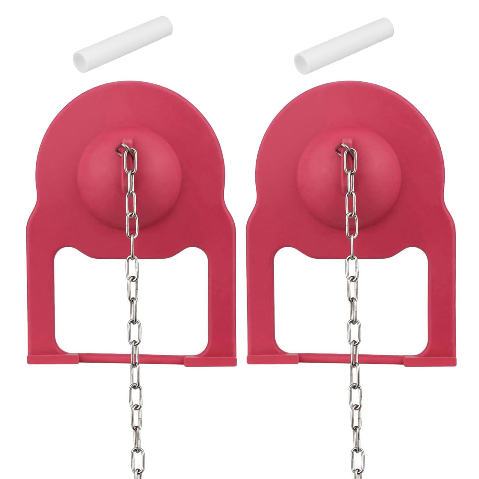 2Pcs High Rubber Toilet Flapper Replacement Universals Toilet Flapper for Most Standard Tanks for Most Standard Tanks