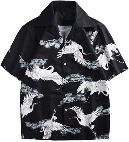 Tops Bluse FrA hlings- und Sommermode Paar PersA nliche bedruckte Kurzarm-Strand-Tops