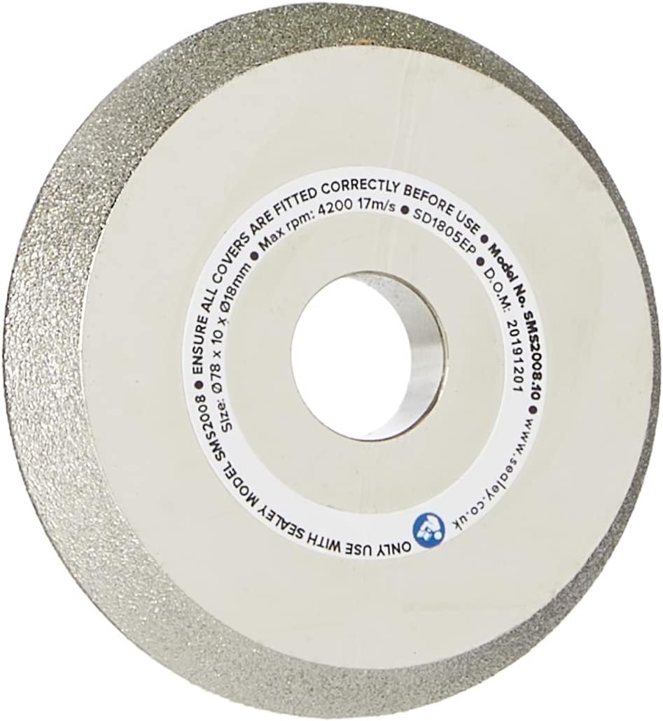Sealey SMS2008.10 Grinding Wheel for SMS2008, Silver