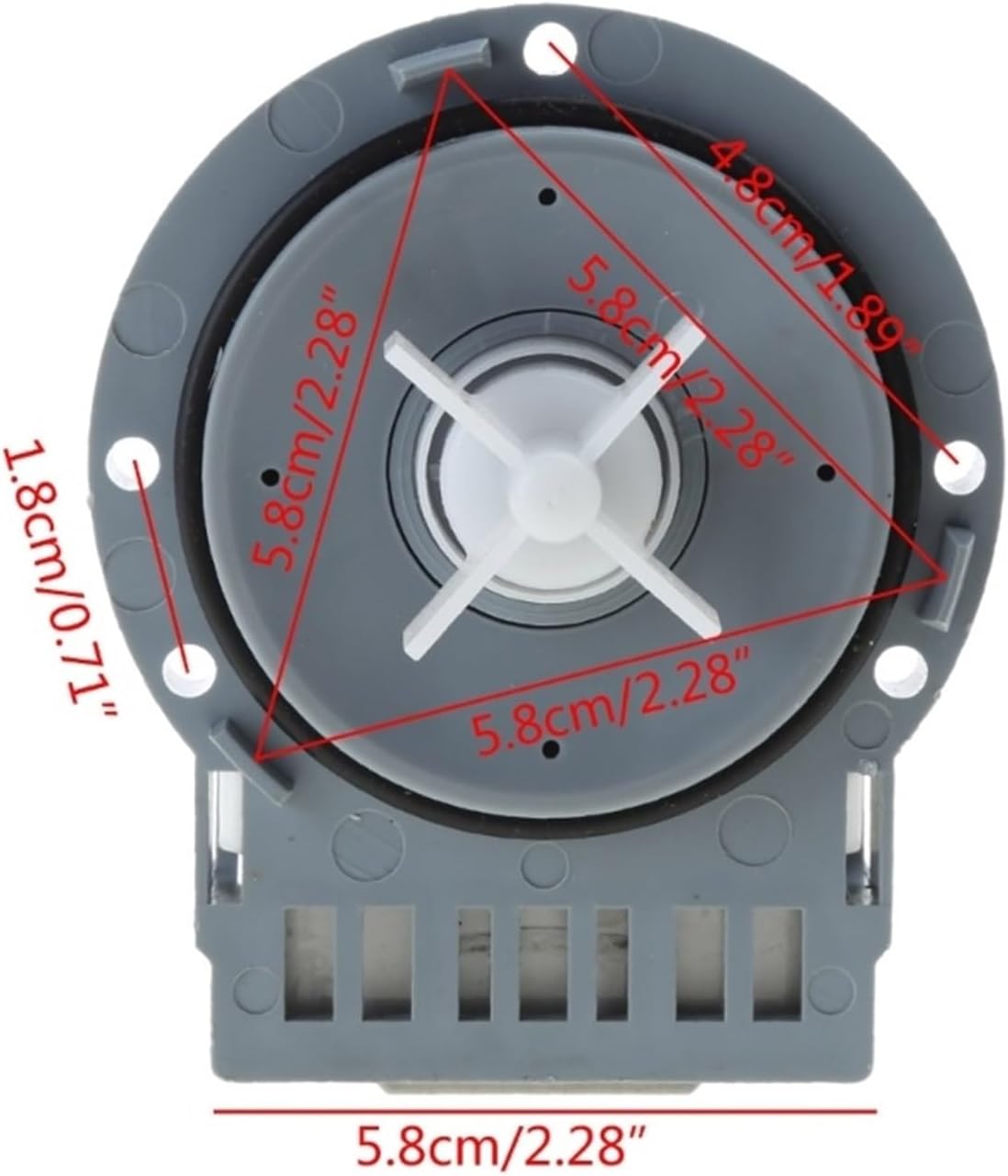 Drain Pump Motor Water Outlet Motors Washing Machine Parts For Compatible For LG Compatible For Midea Compatible For Lit Drop Shipping, deng17546yapin