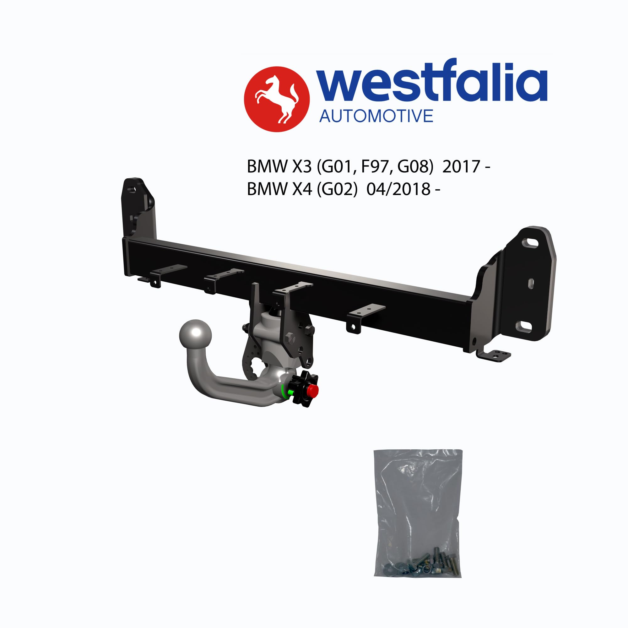Westfalia Gancio Traino Rimovibile Per Ford Fiesta MK8 (da 07/2017) E Ford KA+ (da 06/2016) - 3