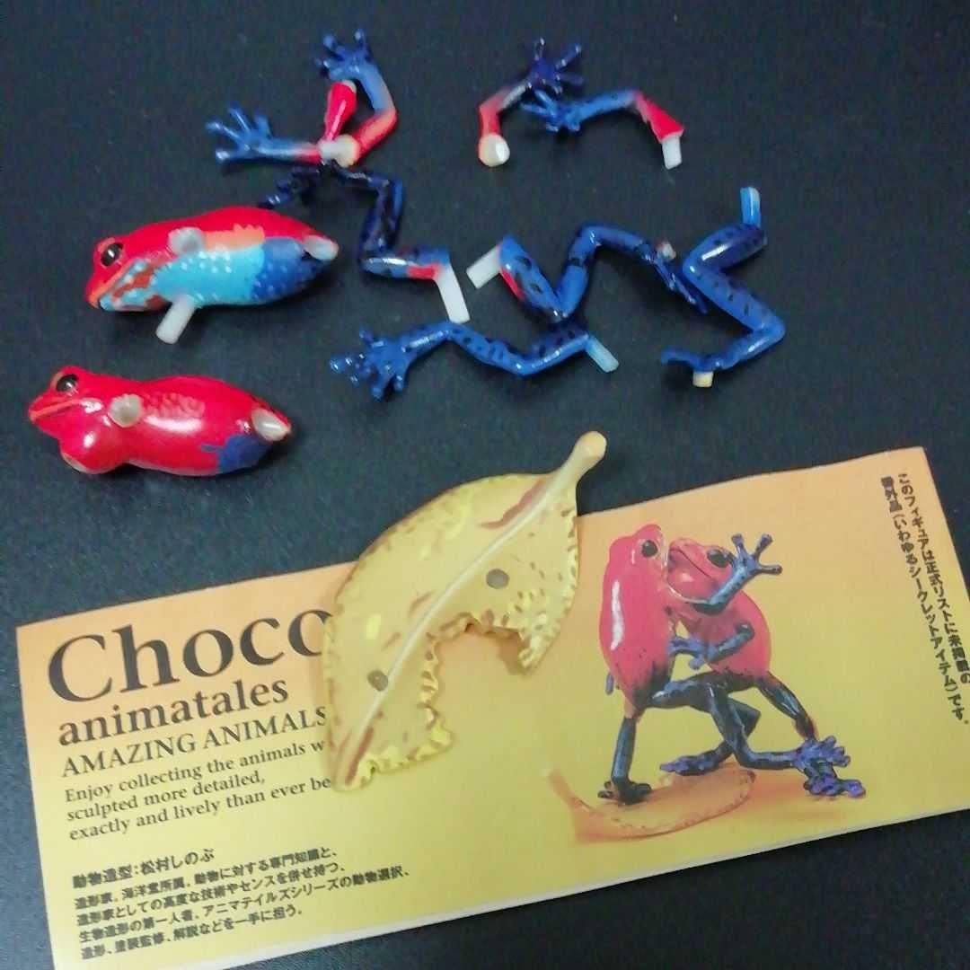 チョコQ シークレット イチゴヤドクガエル 3種類 カエル