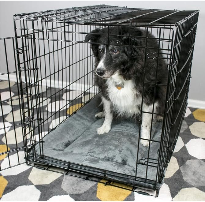 Cama para Perro Grande Reversible Lavable miniatura 7