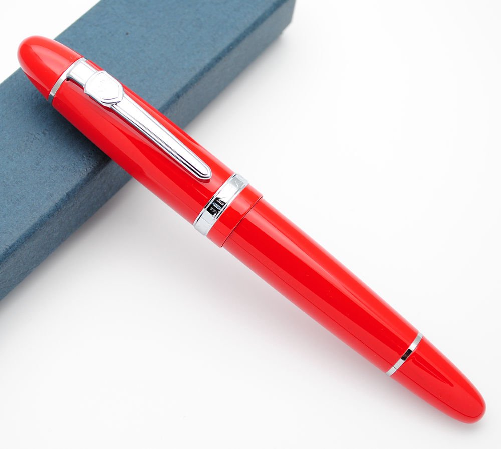 czxwyst Jinhao 159 Fountain Pen M Nib (Red)
